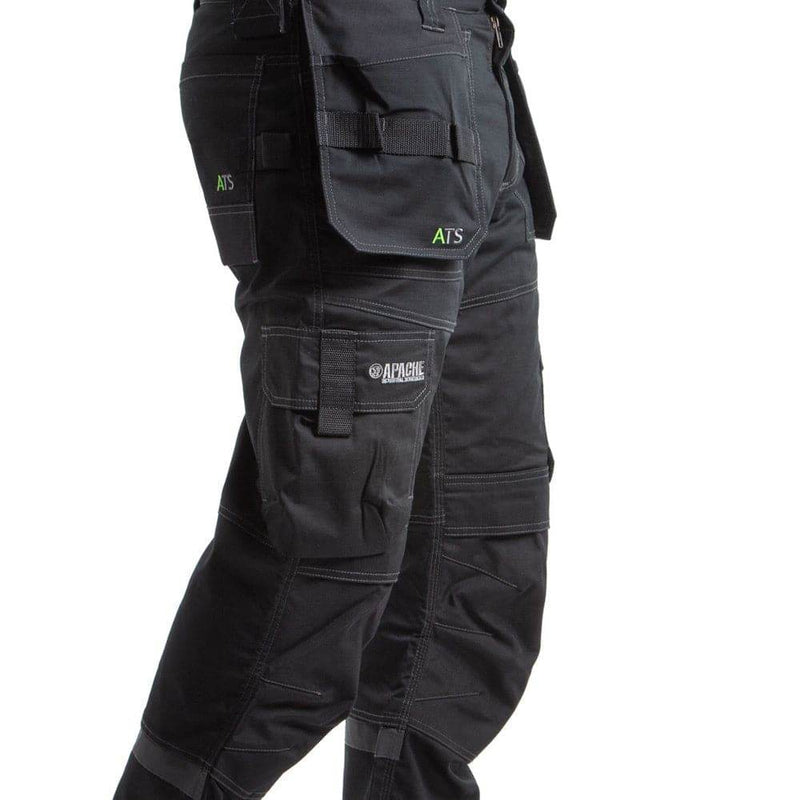 Apache Cavendish Rip Stop Stretch Holster Pocket Work Trouser - KNEE PAD TROUSERS