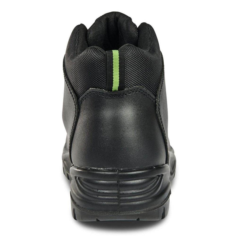 Apache Jupiter Black Mid-Cut Safety Work Boot - SAFETY BOOTS