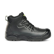 Apache Jupiter Black Mid-Cut Safety Work Boot - SAFETY BOOTS