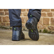 Apache Jupiter Black Mid-Cut Safety Work Boot - SAFETY BOOTS