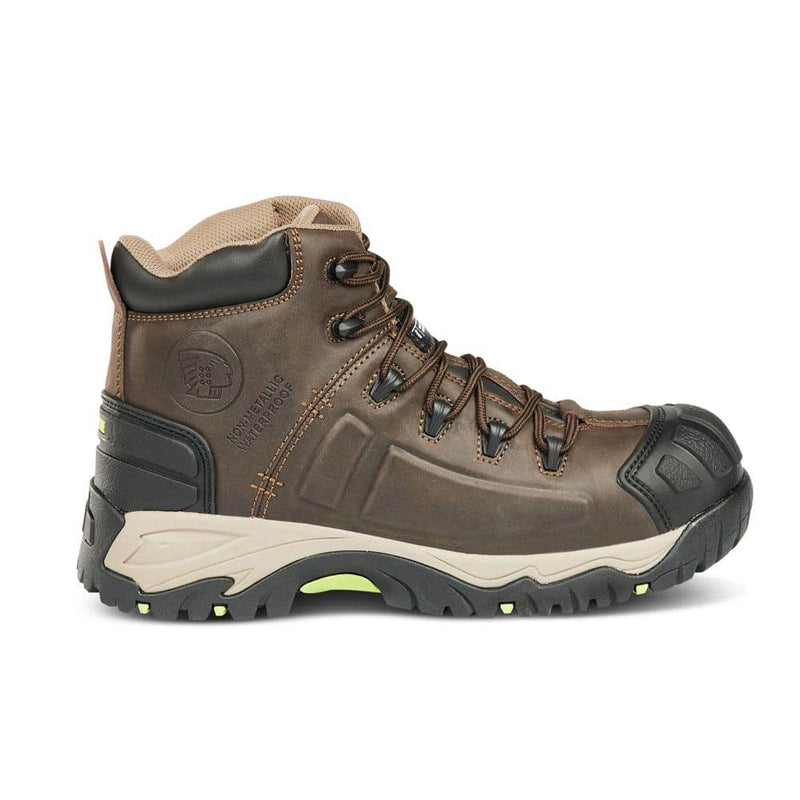 Apache Neptune Brown Non- Metallic Waterproof Safety Work Boot - SAFETY BOOTS