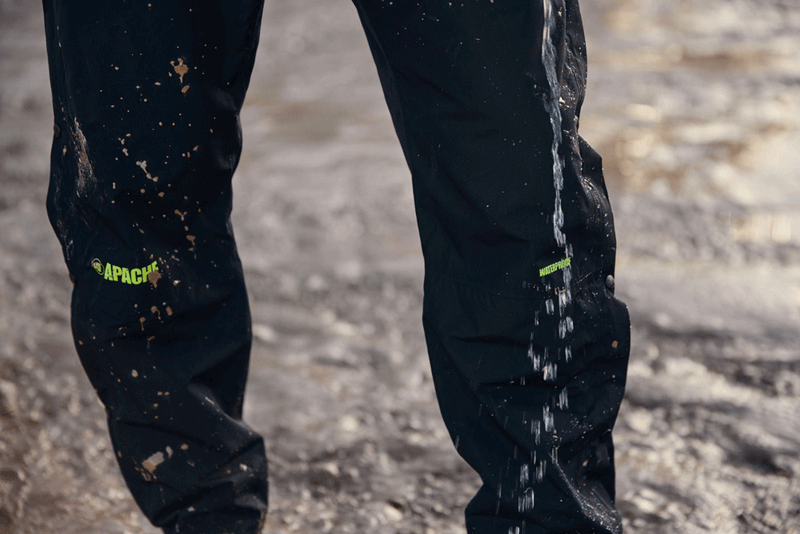 Apache Quebec Side Zip Waterproof Over Trousers - WATERPROOF TROUSERS
