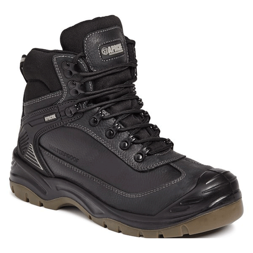 Apache Ranger Waterproof Leather Safety Hiker Work Boot Various Colours - SAFETY BOOTS