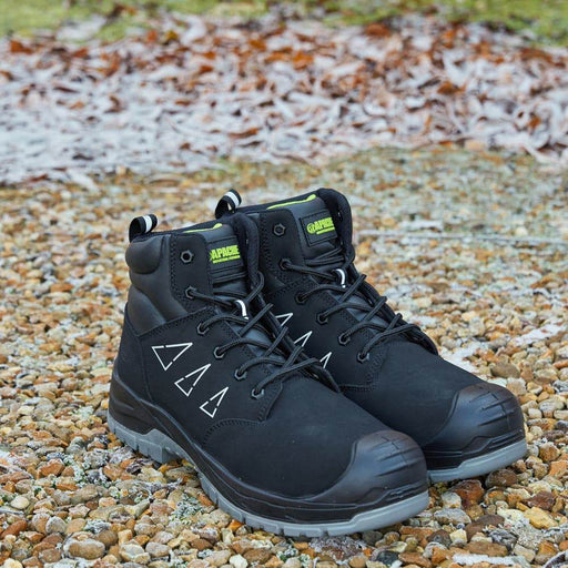 Apache Armstrong EDV S3L Water Resistant Safety Work Boot - Business & Industrial > Work Safety Protective Gear SAFETY HIKER BOOTS