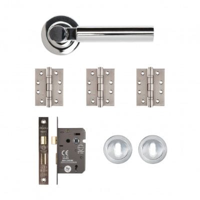 Arcadia Polished Chrome Mortice Kit -