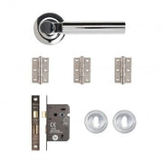 Arcadia Polished Chrome Mortice Kit -