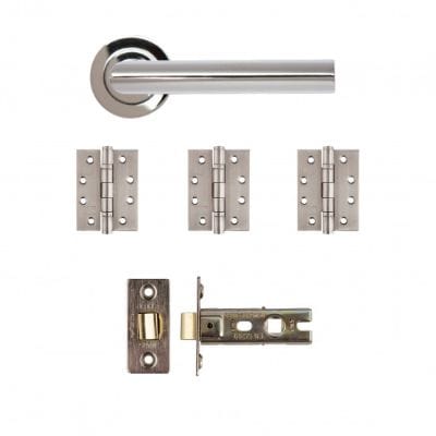 Ares Polished Chrome Latch Kit -
