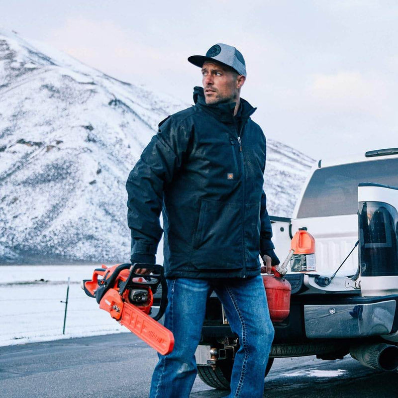 Ariat P22911 Rebar Storm Fighter 2.0 Waterproof Jacket - WATERPROOF JACKETS & SUITS