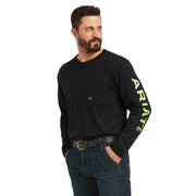 Ariat Rebar Logo Long Sleeve T-Shirt - T-SHIRTS
