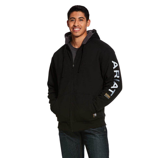 Ariat P17780 Rebar All-Weather Full Zip Work Hoodie Sweatshirt - HOODIES