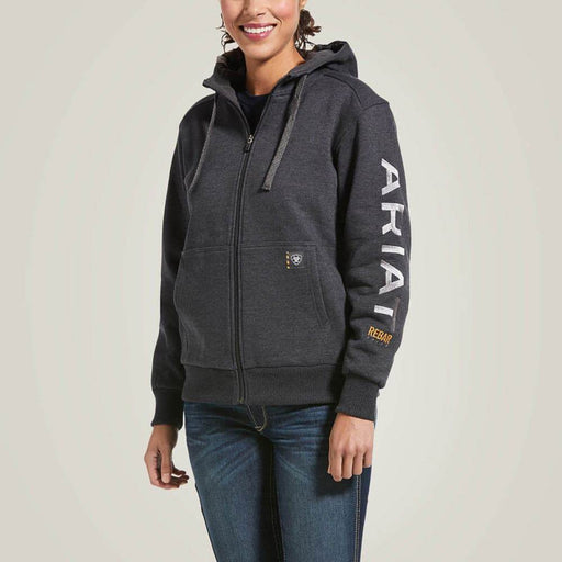 Ariat P20330 Women's Rebar All-Weather Full Zip Hoodie - WOMENS HOODIES