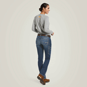 Ariat P21909 Womens Rebar DuraStretch Riveter Straight Leg Jean - WOMENS TROUSERS