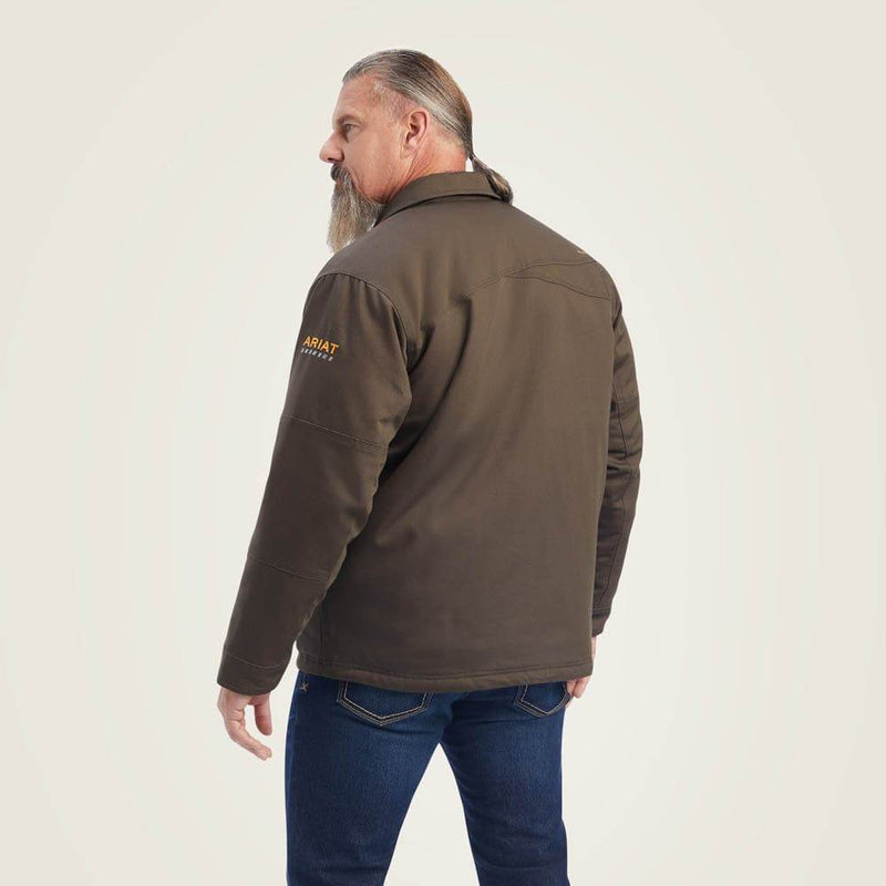 Ariat P25321 Rebar DuraCanvas Sherpa-Lined Coat - JACKETS & COATS