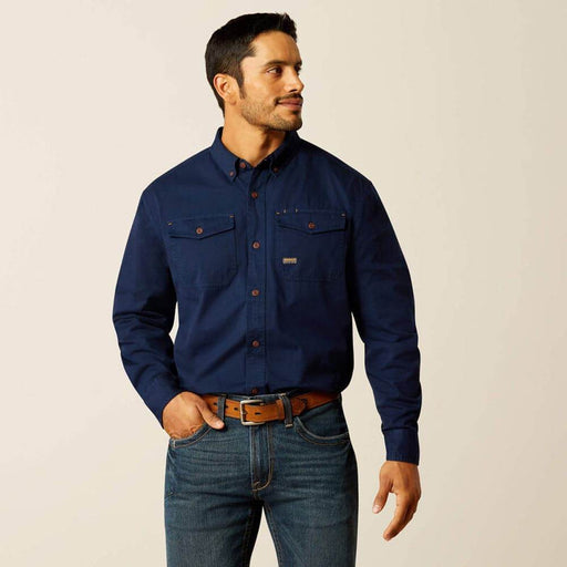 Ariat P30490 Rebar Washed Twill Work Shirt - SHIRTS