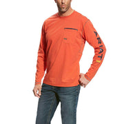 Ariat Rebar Logo Long Sleeve T-Shirt - T-SHIRTS
