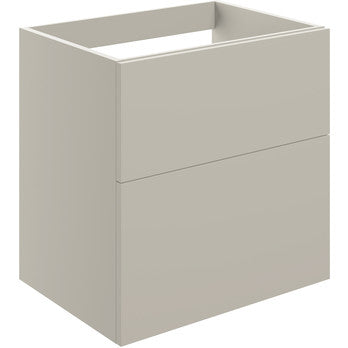 Athena 590mm Wall Hung 2 Drawer Basin Unit (No Top) -