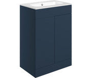 Athena 615mm Floor Standing 2 Door Basin Unit & Basin -