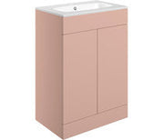 Athena 615mm Floor Standing 2 Door Basin Unit & Basin -
