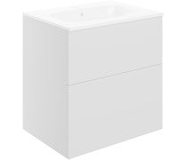 Athena 610mm Wall Hung 2 Drawer Basin Unit & Basin -
