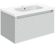 Atticus 815mm Wall Hung 1 Drawer Basin Unit & Basin -