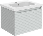 Atticus 615mm Wall Hung 1 Drawer Basin Unit & Basin -