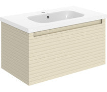 Atticus 815mm Wall Hung 1 Drawer Basin Unit & Basin -