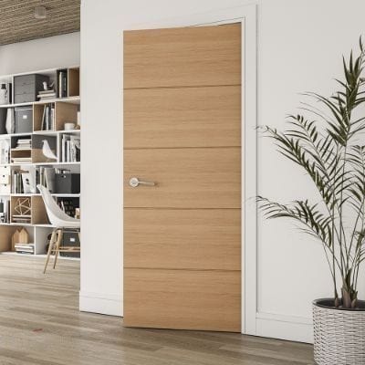 Augusta Oak Prefinished Internal Fire Door FD30 - All Sizes - Doors