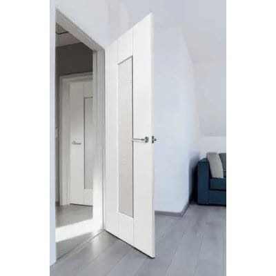 Axis Ripple White Primed Internal Door - All Sizes - Doors