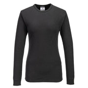 Portwest B126 Women's Thermal T-Shirt Long Sleeve - WOMENS THERMALS