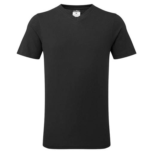 Portwest B197 V-Neck Cotton T-Shirt - T-SHIRTS
