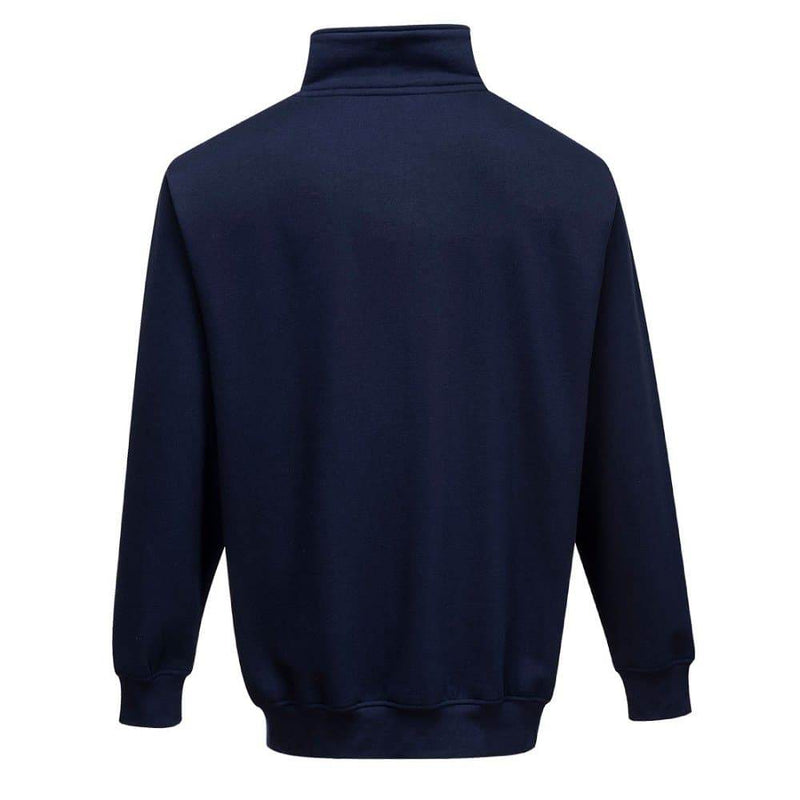 PORTWEST B309 SORRENTO ZIP NECK SWEATSHIRT - SWEATSHIRTS