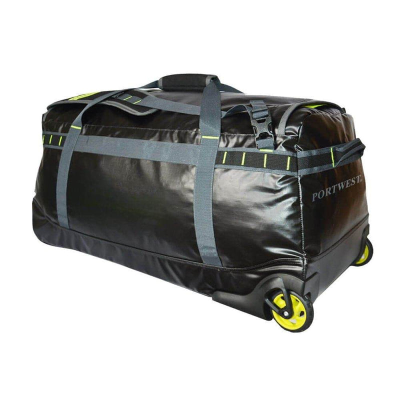 PORTWEST B951 PW3 100L WATER-RESITANT DUFFLE TROLLEY BAG - TOOLCARRIERS