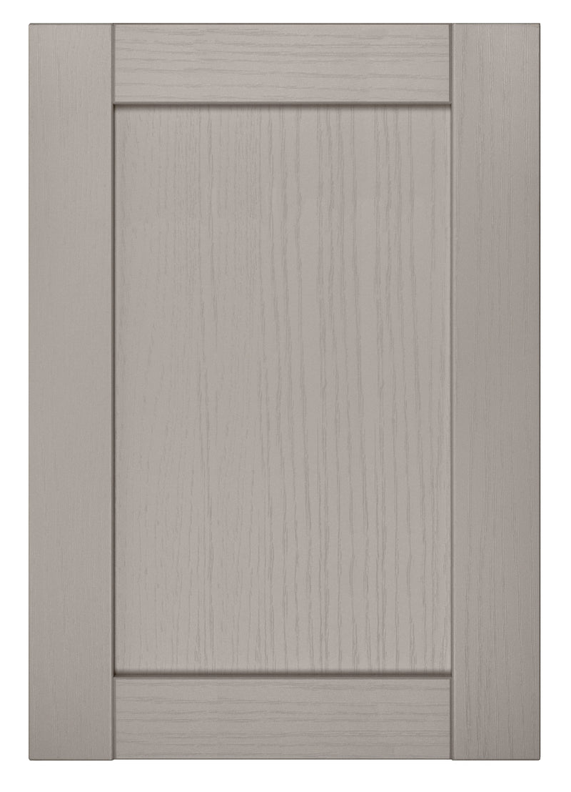 Balmoral Wood Grain 'Skinny' Shaker Cashmere Ash- Replacement Kitchen Doors (980mm High) - Hardware > Hardware Accessories > Cabinet Hardware > Cabinet Doors