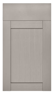 Balmoral Wood Grain 'Skinny' Shaker Cashmere Ash- Replacement Kitchen Drawer Front (140mm High) - Hardware > Hardware Accessories > Cabinet Hardware > Cabinet Doors