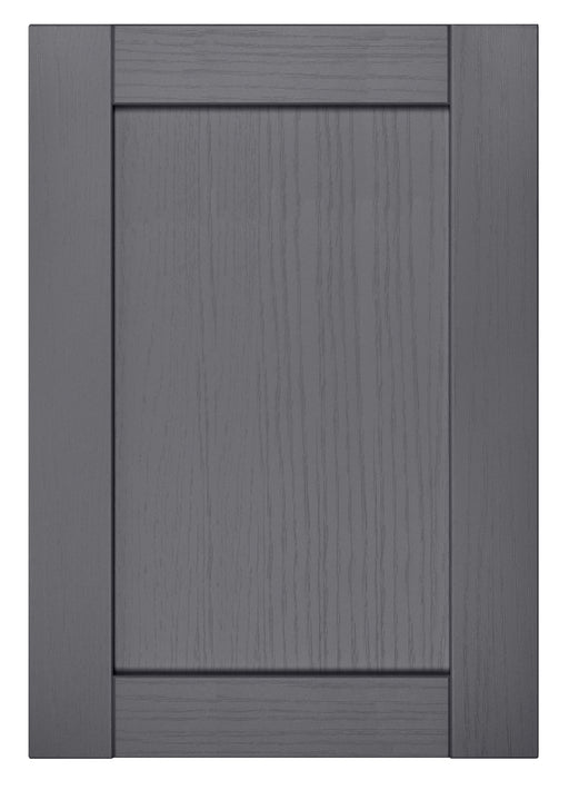 Balmoral Wood Grain 'Skinny' Shaker Dust Grey Ash- Replacement Kitchen Doors (495mm High) - Hardware > Hardware Accessories > Cabinet Hardware > Cabinet Doors