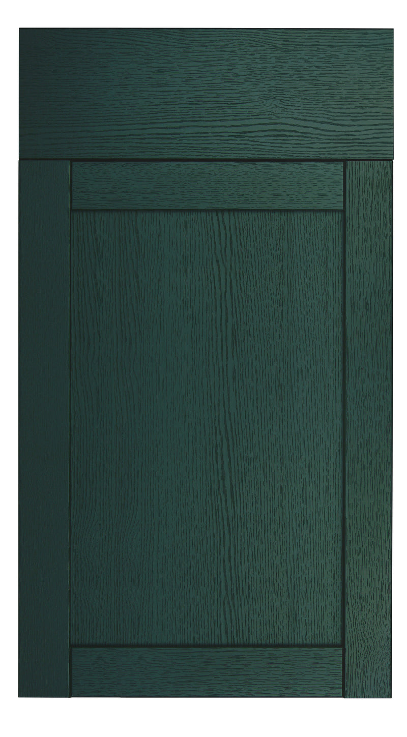 Balmoral Wood Grain 'Skinny' Shaker Fir Green Ash- Replacement Kitchen Doors (End Panel) - Hardware > Hardware Accessories > Cabinet Hardware > Cabinet Doors