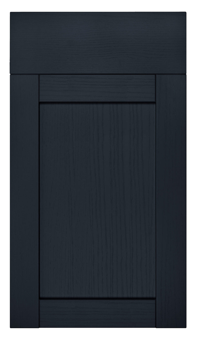 Balmoral Wood Grain 'Skinny' Shaker Indigo Ash- Replacement Kitchen Doors (Trims & Accessories) - Hardware > Hardware Accessories > Cabinet Hardware > Cabinet Doors