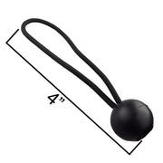 Bungee Ball 4" Black - Home & Garden Tarpaulins