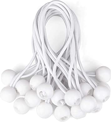 Bungee Ball 4" White - Hardware > Hardware Accessories > Tarps