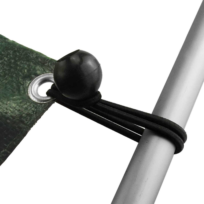 Bungee Ball Mix Black 4" 6" 10" Pack of 30 - Home & Garden Tarpaulins