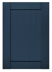 Balmoral Wood Grain 'Skinny' Shaker Navy Blue Ash- Replacement Kitchen Doors (715mm High) - Hardware > Hardware Accessories > Cabinet Hardware > Cabinet Doors