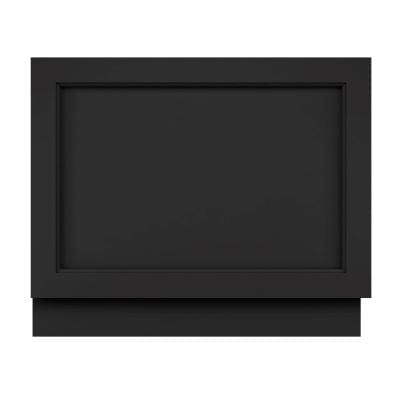 Matt Black Bath End Panel - All Sizes - Bathrooms