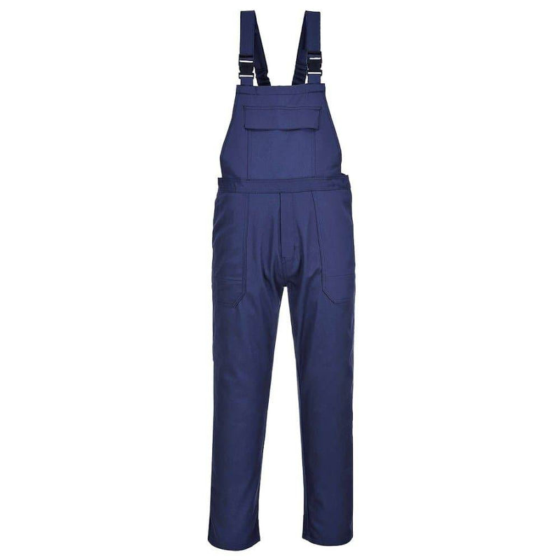 Portwest BIZ4 Bizweld Bib and Brace - FLAME RETARDANT OVERALLS