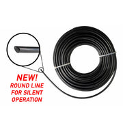 Strimmer Line Black Round 1.6mm x 15m - Home & Garden > Lawn & Garden > Outdoor Power Equipment Accessories > Weed Trimmer Accessories > Weed Trimmer Blades & Spools > Weed Trimmer Spools Garden tools & Accesories