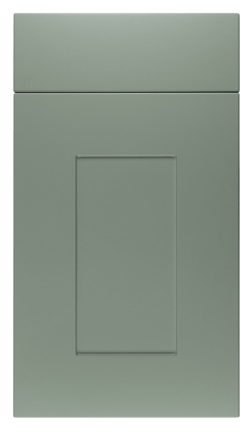 Boston Supermatt Shaker Reed green- Replacement Kitchen Doors (645mm High)