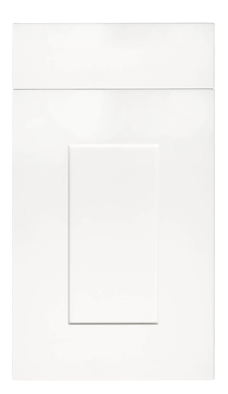 Boston Supermatt Shaker White- Replacement Kitchen Doors (895mm High)
