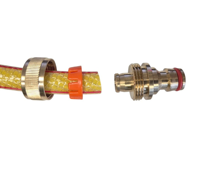 Hose End Male Nipple Quick Connector - Home & Garden > Lawn & Garden > Watering & Irrigation > Garden Hose Fittings & Valves > Garden Hose Fittings Garden watering