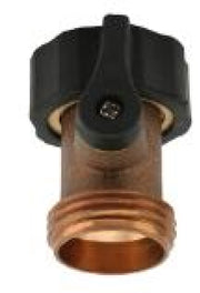 Brass In Line Valve ¾” BSPF-M - Home & Garden > Lawn & Garden Garden watering