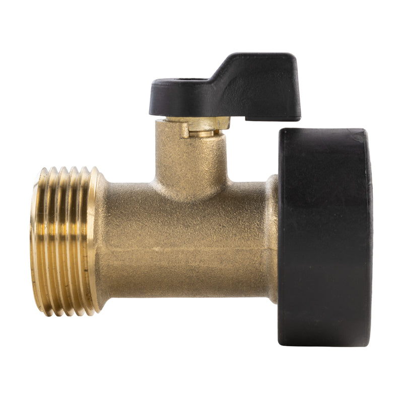 Brass In Line Valve ¾” BSPF-M - Home & Garden > Lawn & Garden Garden watering