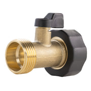 Brass In Line Valve ¾” BSPF-M - Home & Garden > Lawn & Garden Garden watering